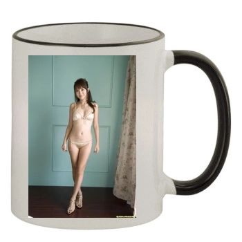 Azusa Yamamoto 11oz Colored Rim & Handle Mug