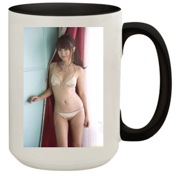 Azusa Yamamoto 15oz Colored Inner & Handle Mug