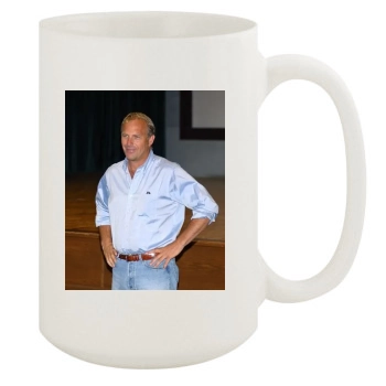 Kevin Costner 15oz White Mug