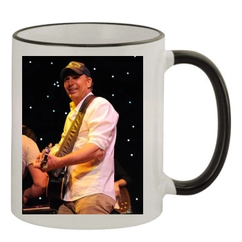 Kevin Costner 11oz Colored Rim & Handle Mug