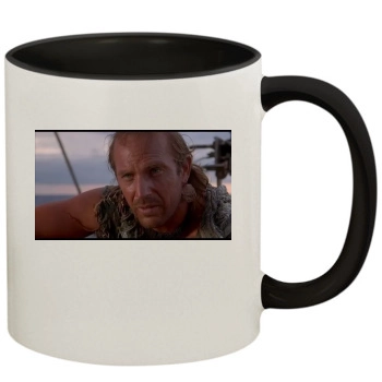 Kevin Costner 11oz Colored Inner & Handle Mug