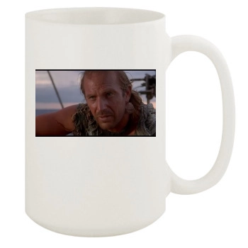 Kevin Costner 15oz White Mug