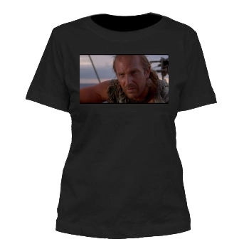 Kevin Costner Women's Cut T-Shirt