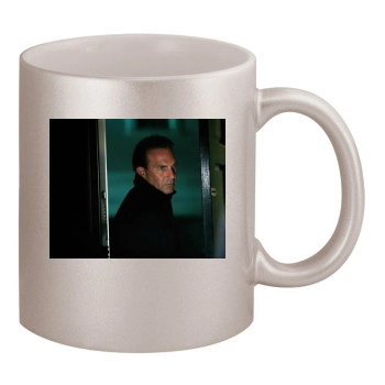 Kevin Costner 11oz Metallic Silver Mug