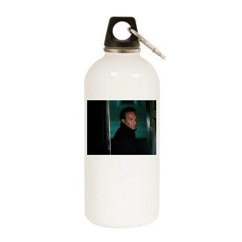 Kevin Costner White Water Bottle With Carabiner