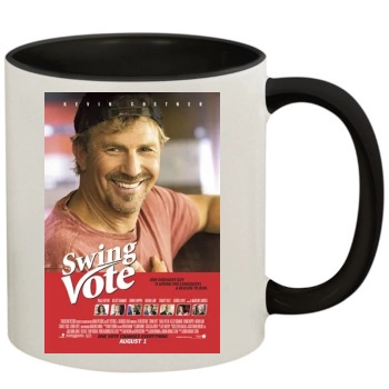 Kevin Costner 11oz Colored Inner & Handle Mug