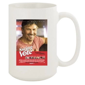 Kevin Costner 15oz White Mug