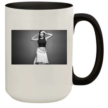 Salma Hayek 15oz Colored Inner & Handle Mug