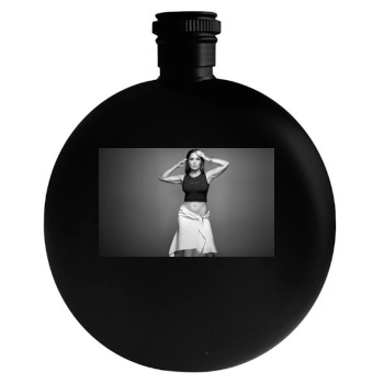 Salma Hayek Round Flask