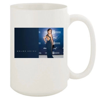 Salma Hayek 15oz White Mug