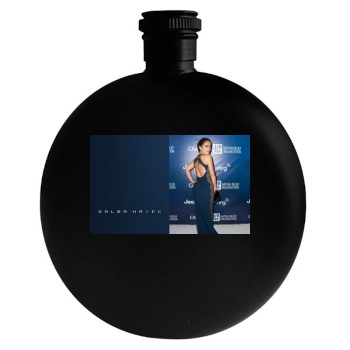 Salma Hayek Round Flask