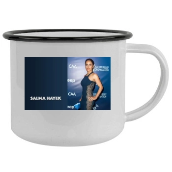 Salma Hayek Camping Mug