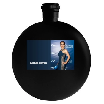 Salma Hayek Round Flask