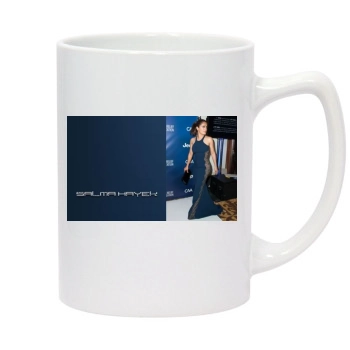 Salma Hayek 14oz White Statesman Mug