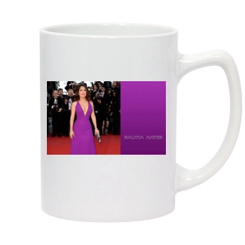 Salma Hayek 14oz White Statesman Mug