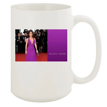 Salma Hayek 15oz White Mug