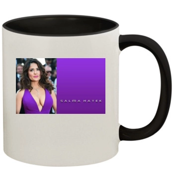 Salma Hayek 11oz Colored Inner & Handle Mug