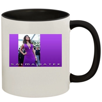 Salma Hayek 11oz Colored Inner & Handle Mug