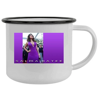 Salma Hayek Camping Mug