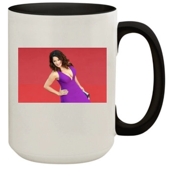 Salma Hayek 15oz Colored Inner & Handle Mug