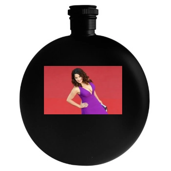 Salma Hayek Round Flask