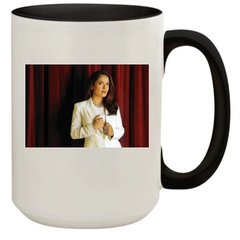 Salma Hayek 15oz Colored Inner & Handle Mug