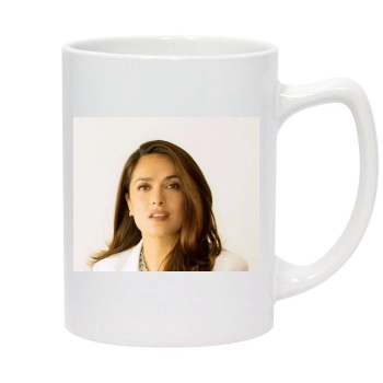 Salma Hayek 14oz White Statesman Mug