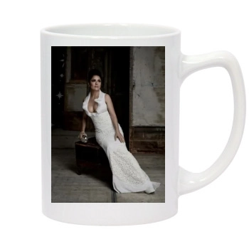 Salma Hayek 14oz White Statesman Mug