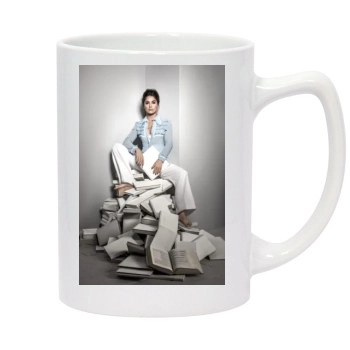 Salma Hayek 14oz White Statesman Mug