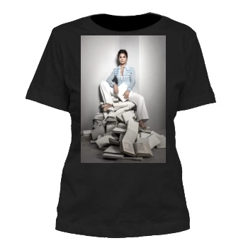 Salma Hayek Women's Cut T-Shirt