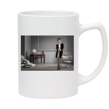 Salma Hayek 14oz White Statesman Mug