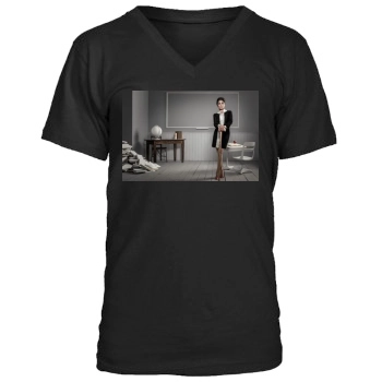 Salma Hayek Men's V-Neck T-Shirt