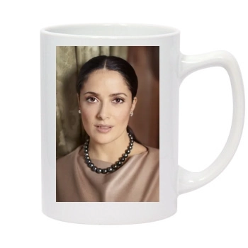 Salma Hayek 14oz White Statesman Mug