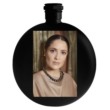 Salma Hayek Round Flask