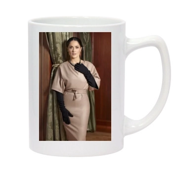 Salma Hayek 14oz White Statesman Mug