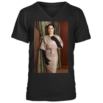 Salma Hayek Men's V-Neck T-Shirt