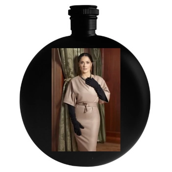 Salma Hayek Round Flask