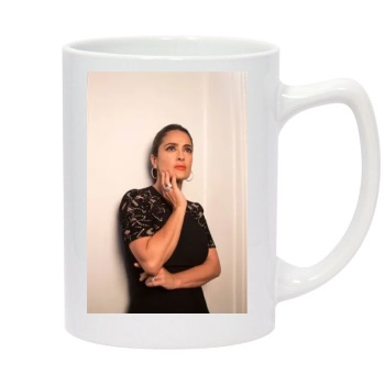 Salma Hayek 14oz White Statesman Mug