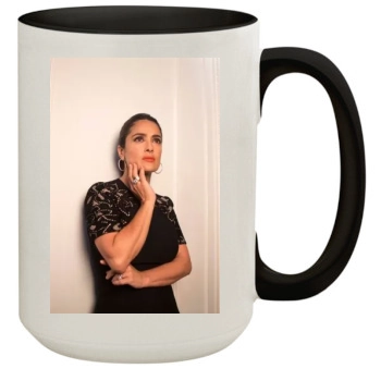 Salma Hayek 15oz Colored Inner & Handle Mug