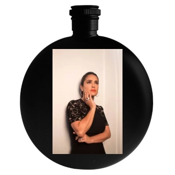 Salma Hayek Round Flask