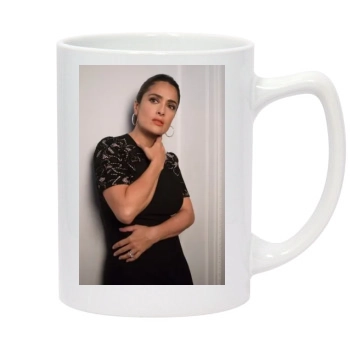 Salma Hayek 14oz White Statesman Mug