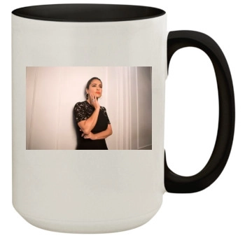 Salma Hayek 15oz Colored Inner & Handle Mug