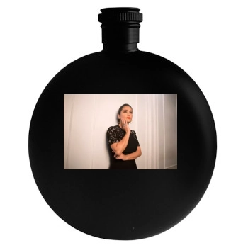 Salma Hayek Round Flask