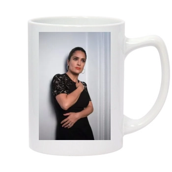 Salma Hayek 14oz White Statesman Mug