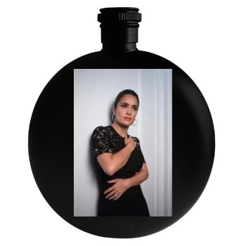 Salma Hayek Round Flask