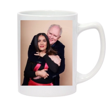 Salma Hayek 14oz White Statesman Mug