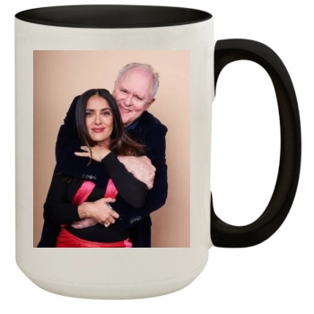 Salma Hayek 15oz Colored Inner & Handle Mug