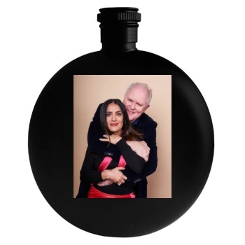 Salma Hayek Round Flask