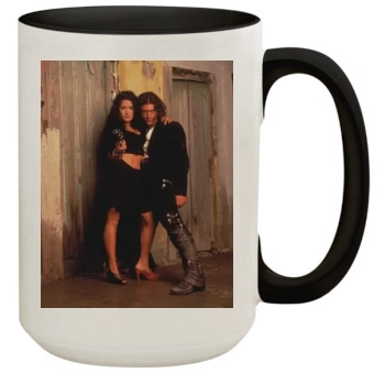 Salma Hayek 15oz Colored Inner & Handle Mug