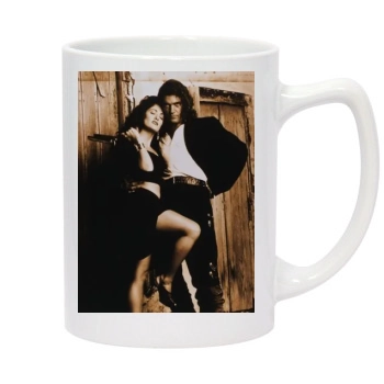 Salma Hayek 14oz White Statesman Mug